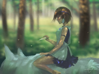 Princess Mononoke by Lashialee