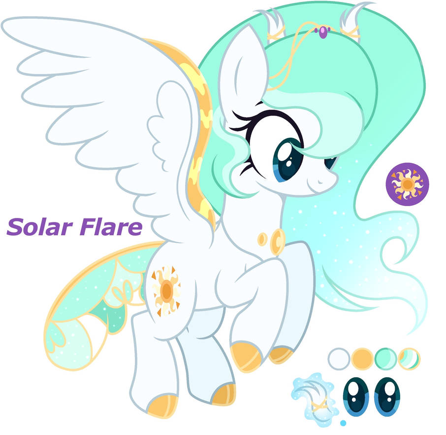 Solar Flare Character Intro by dustyygrey on DeviantArt