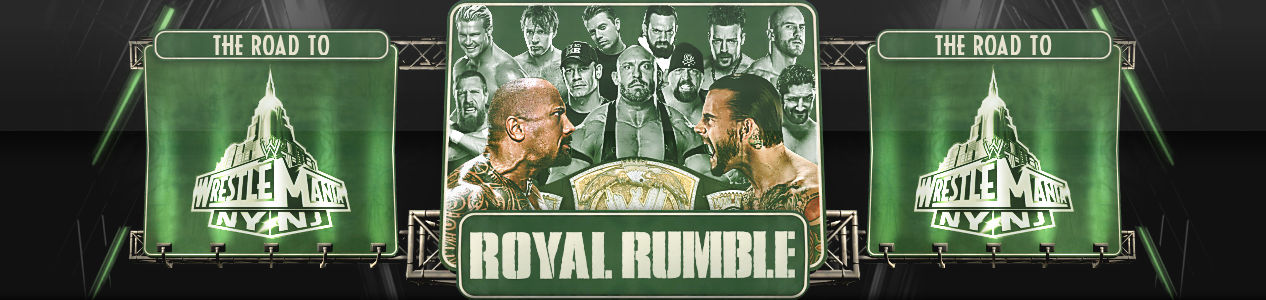 Road to Wrestlemania - Royal Rumble Forum Banner