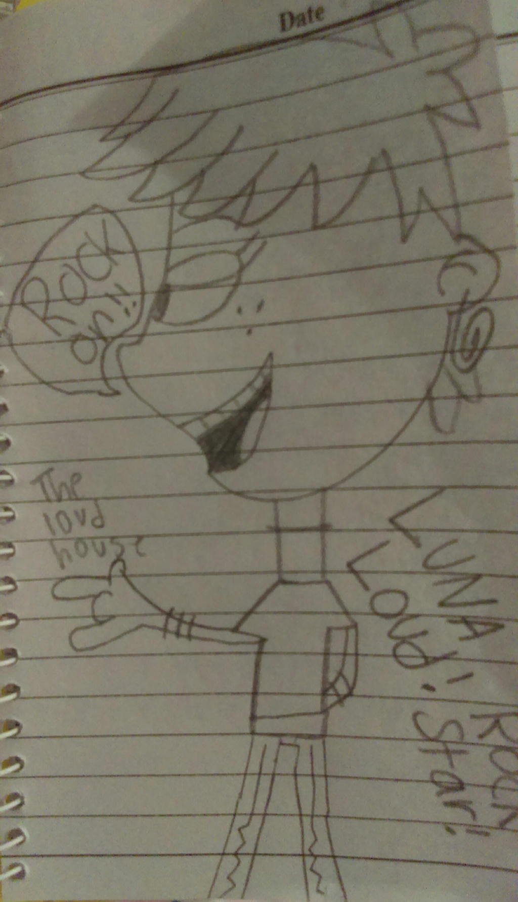Luna Loud Rocking Her Style by LunaLoudTheRocker on DeviantArt