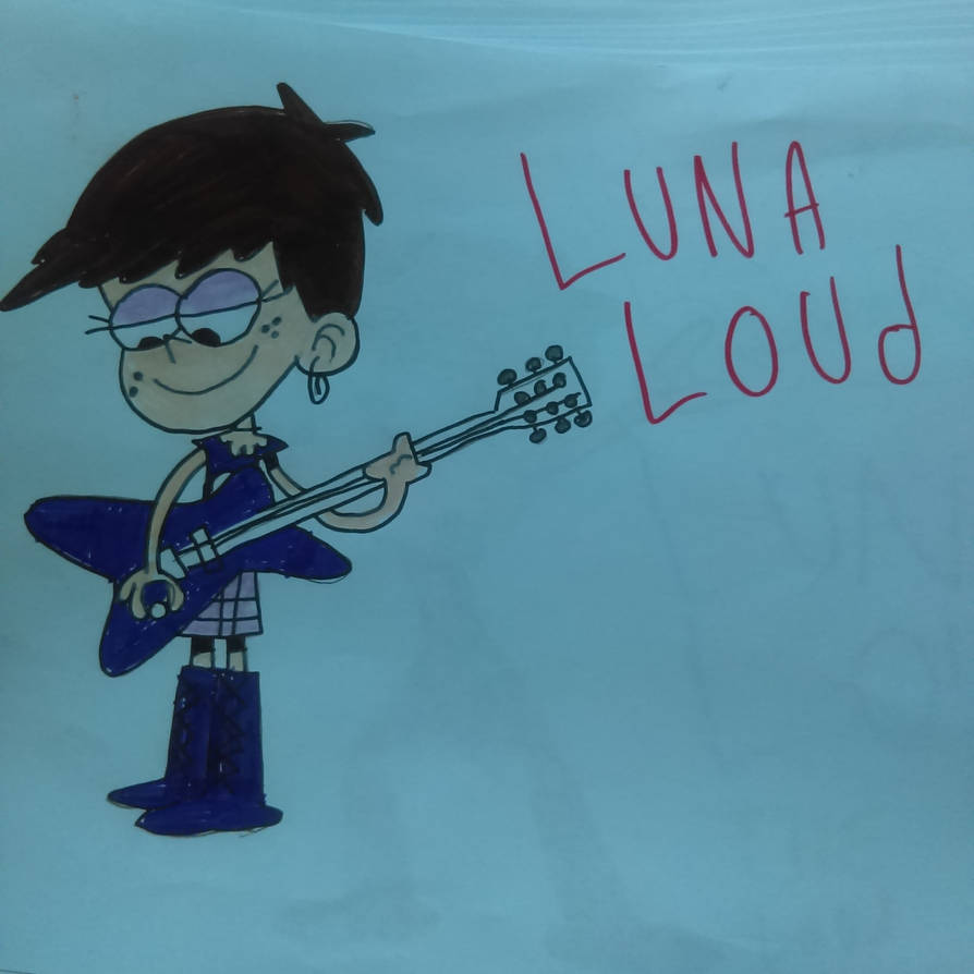 Another Luna Loud Drawing by LunaLoudTheRocker on DeviantArt