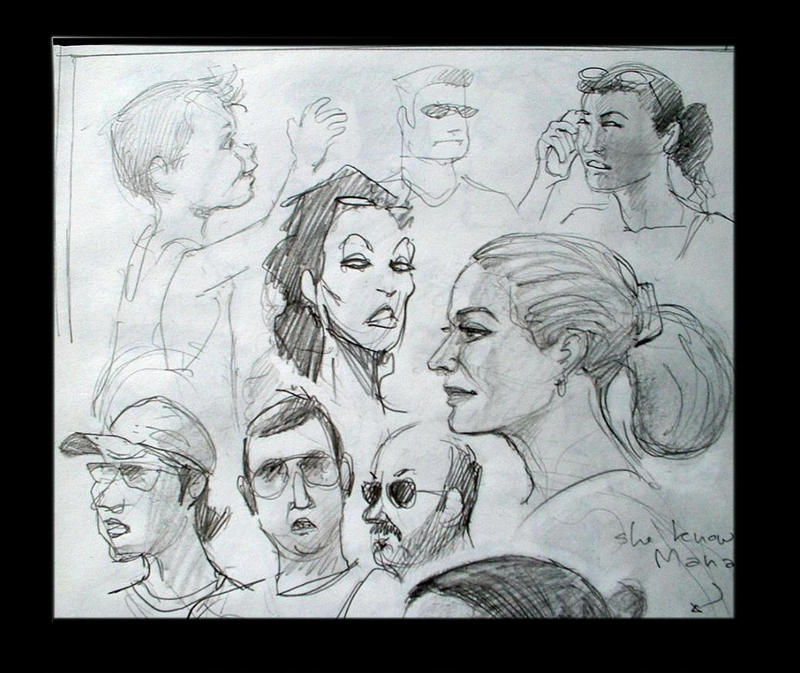 cafe people athens by scratchmark on DeviantArt