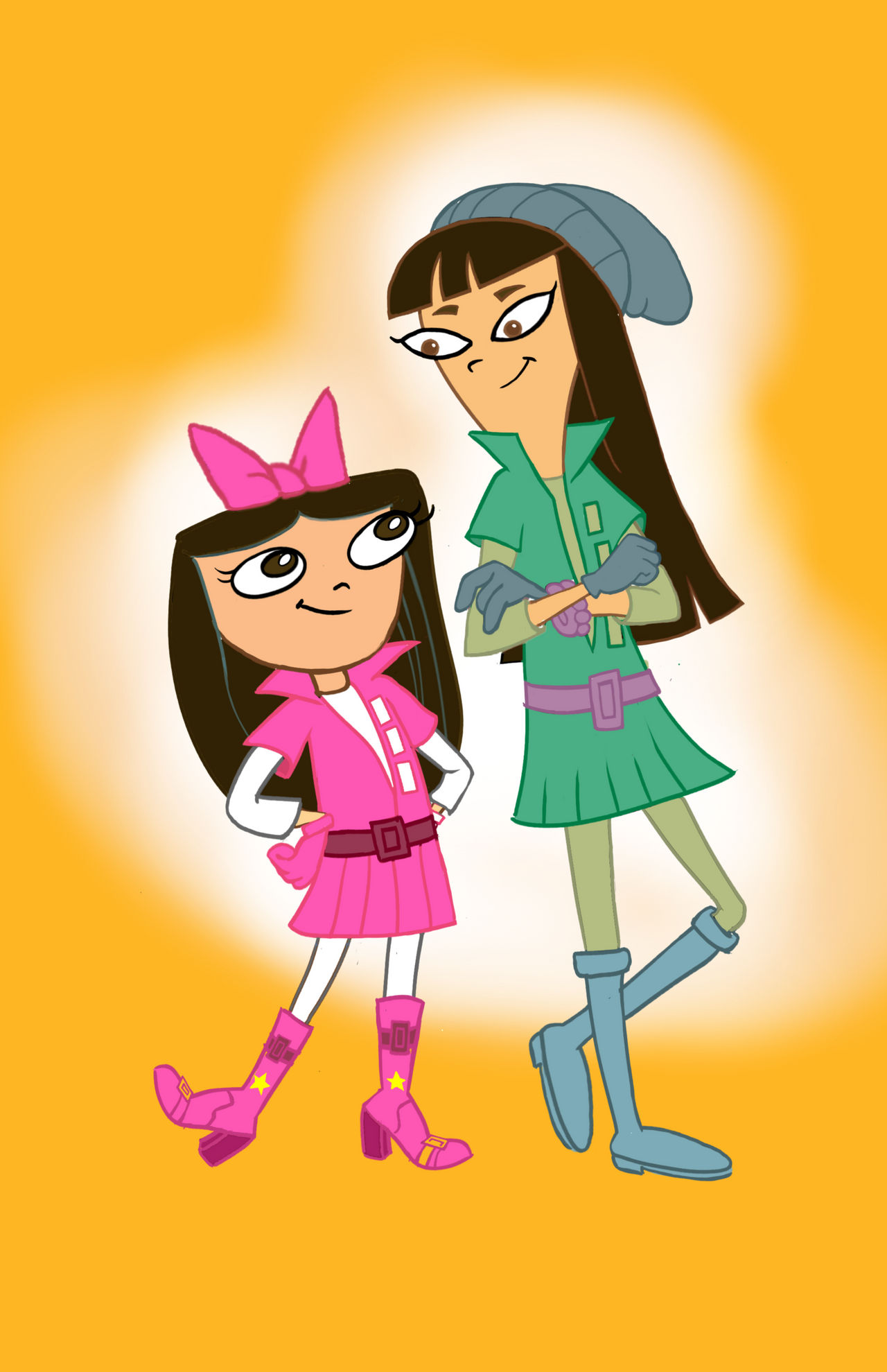 Pilot Isabella and Pilot Stacy- By Request by scratchmark on DeviantArt