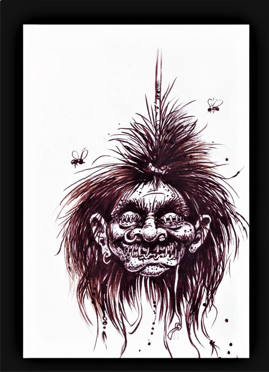Shrunken Head by scratchmark on DeviantArt
