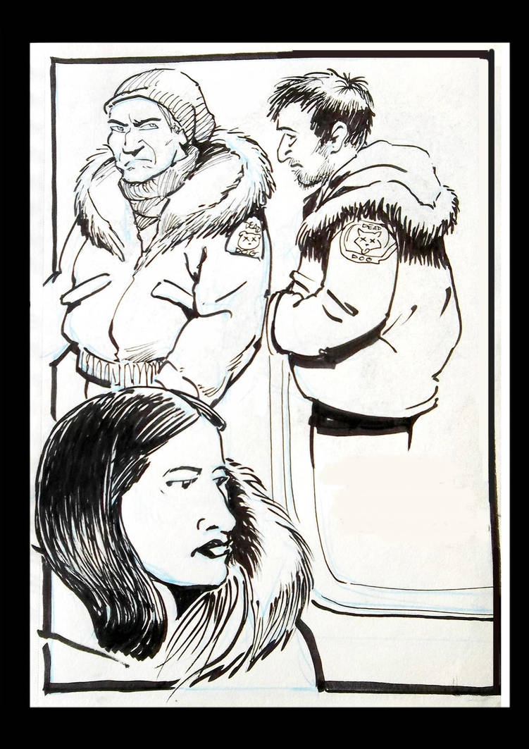 Cold Bus In Toronto (repost) by scratchmark on DeviantArt