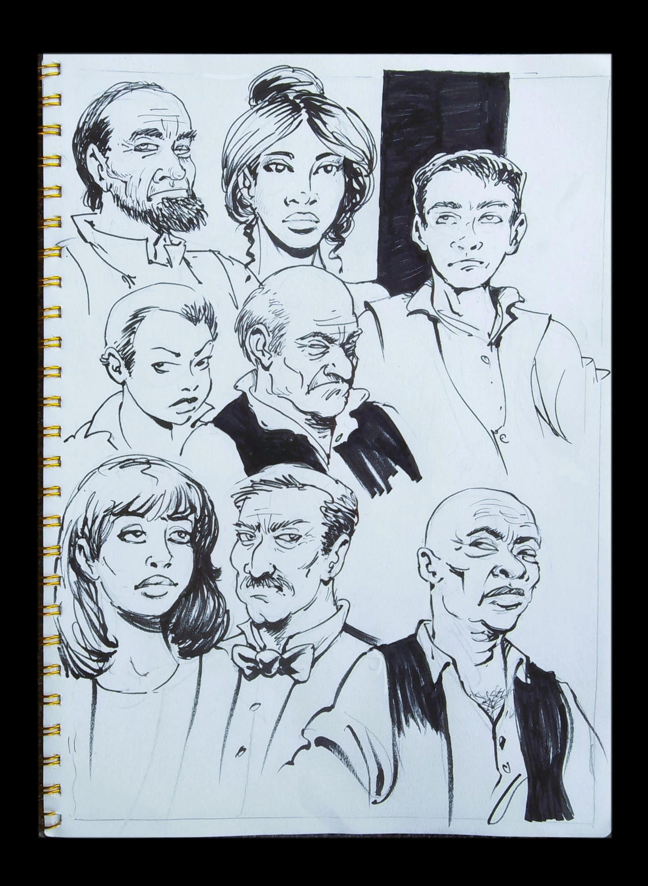 004 Brush practice by scratchmark on DeviantArt