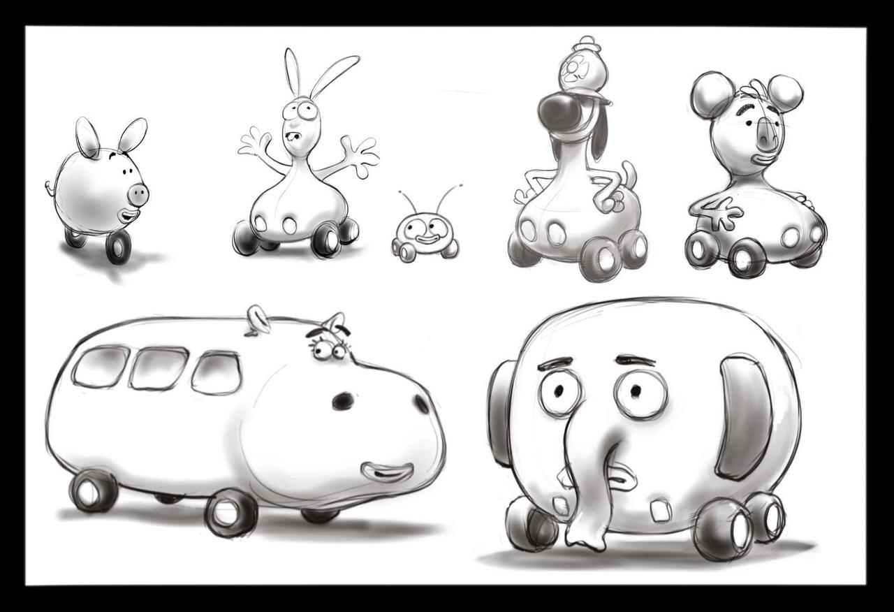 Jungle Junction- early designs by scratchmark on DeviantArt