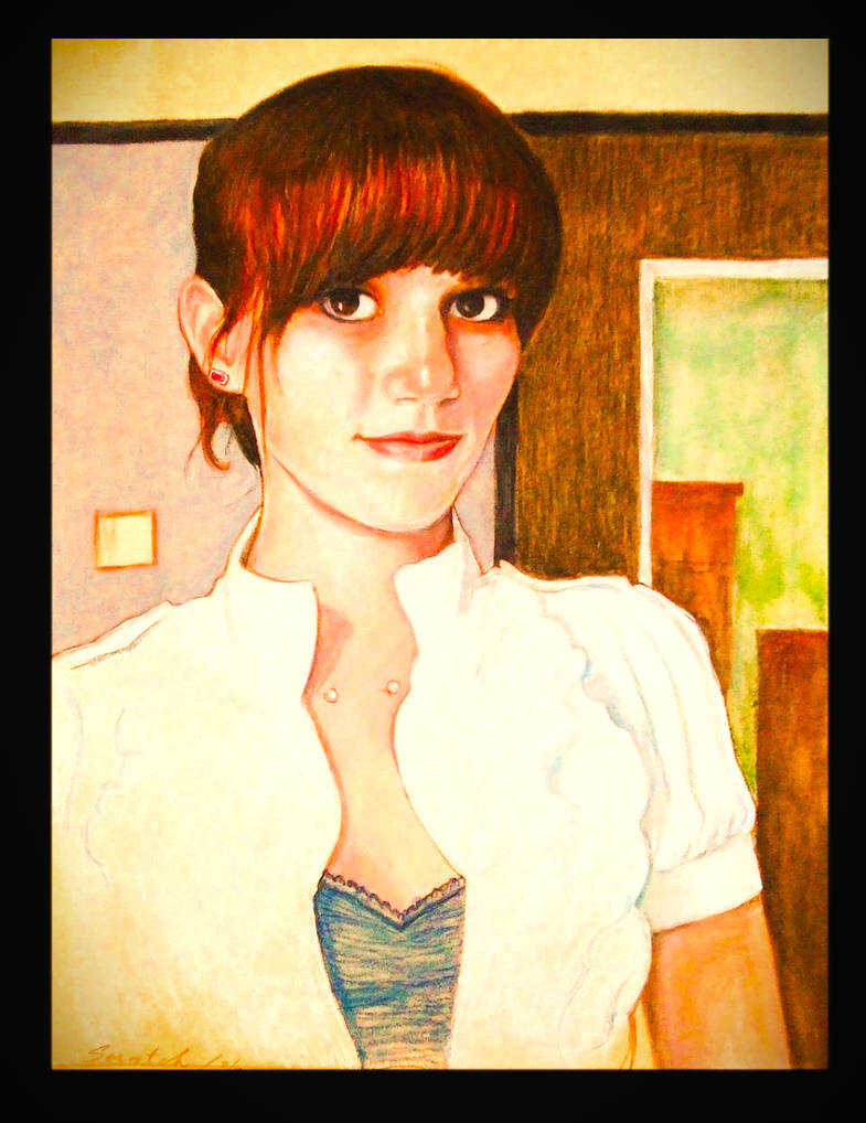 Portrait of a Girl by scratchmark on DeviantArt