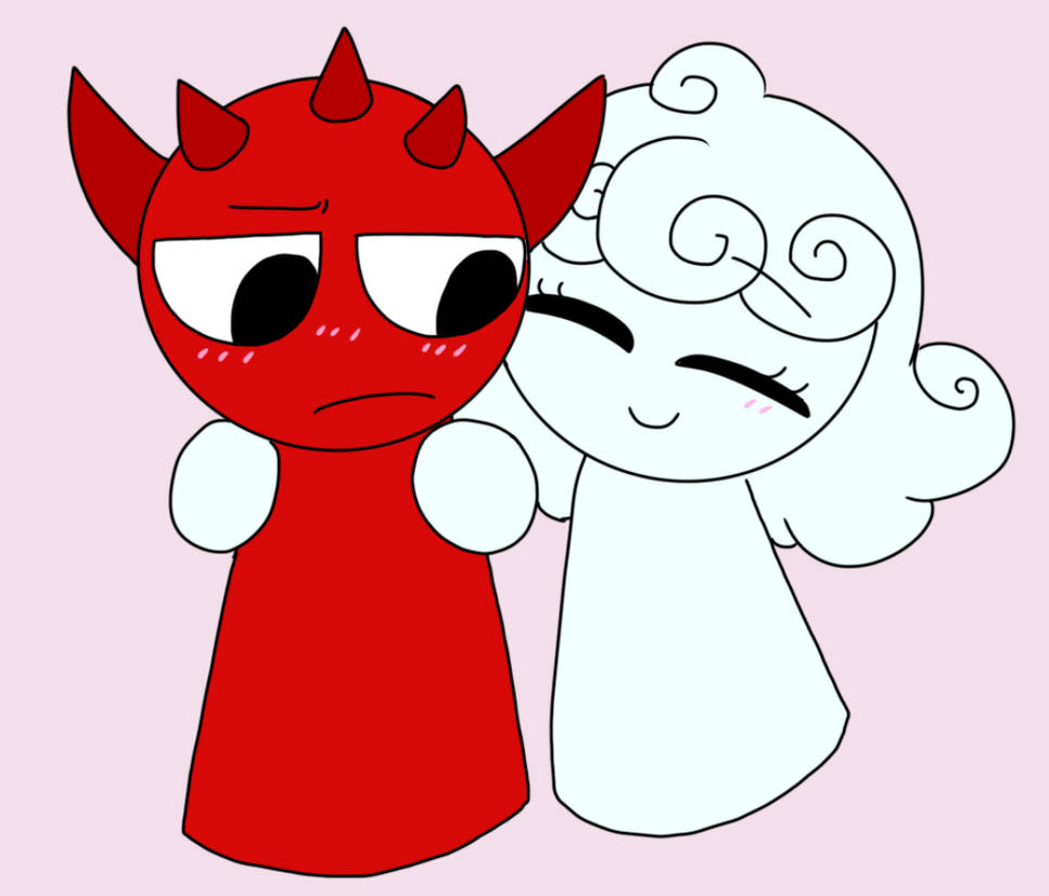 Sprunki Raddy Art Raddy and Lizzie (Sprunki Art Trade!) by BunnyChan1015 on DeviantArt