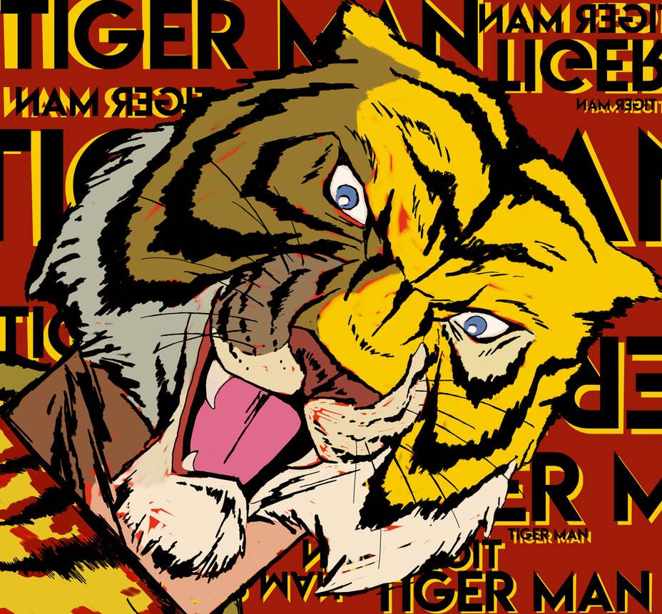Tigerman Sticker Tigerman by Earendil23 on DeviantArt