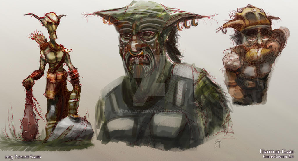 Goblin Character Studies 3