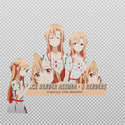 [ 14616 ] Share pack render Asuna