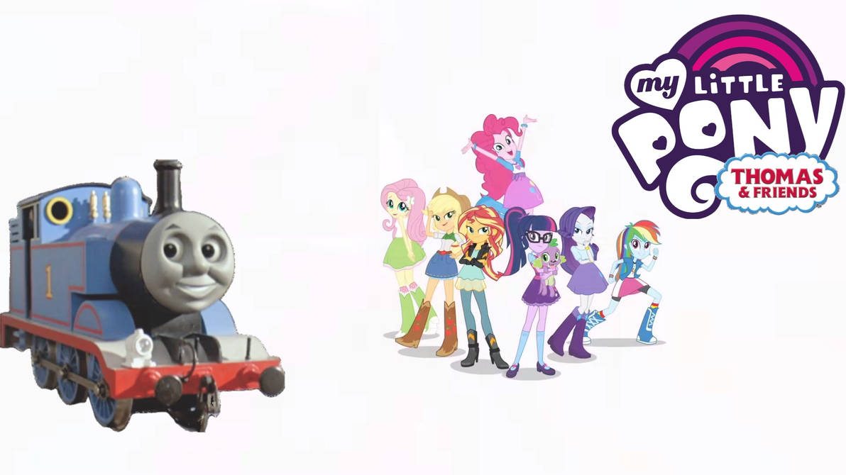 MLP Equestria Girls With Thomas The Tank Engine By TFMLP1 On DeviantArt mlp-equestria-girls-with-thomas-the-tank-engine-by-tfmlp1-on-deviantart