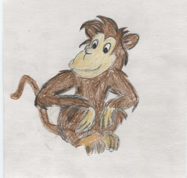 Monkey by Angela221 on DeviantArt