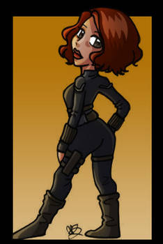 Chibi Black Widow