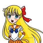 Chibi sailor venus by the-winter-girl