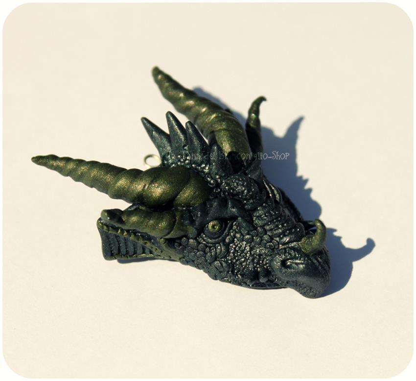 Dragon in clay