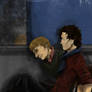 Sherlock and John Under Arrest