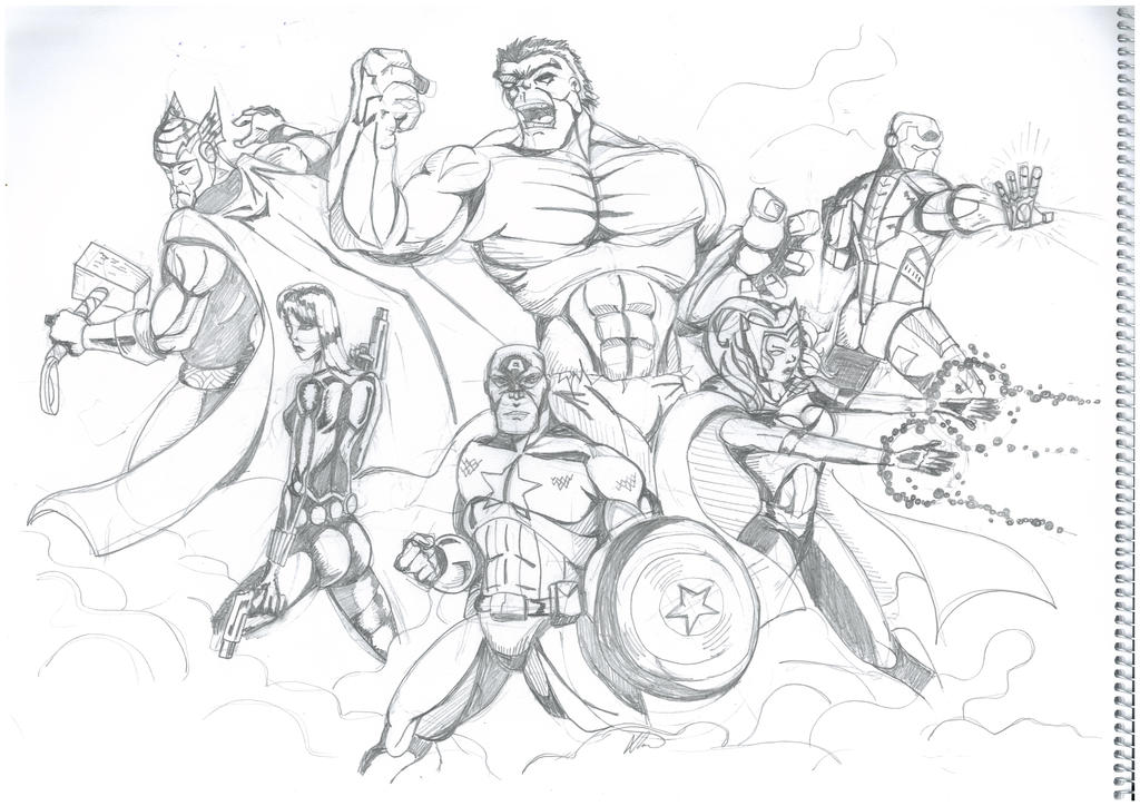 Avengers Assemble By Catpipe2012 On DeviantArt