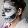 First attempt at skull makeup