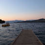 Sea in the evening
