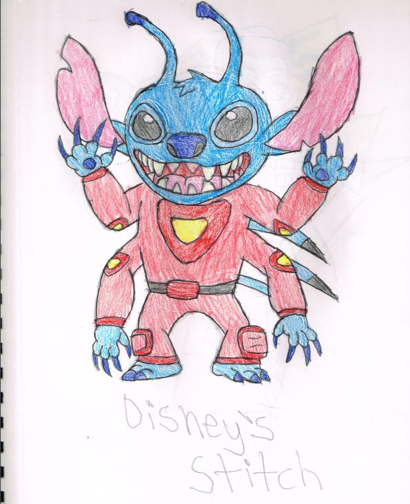 Deviantart Stitched Stitch by LawfulStudios9646 on DeviantArt