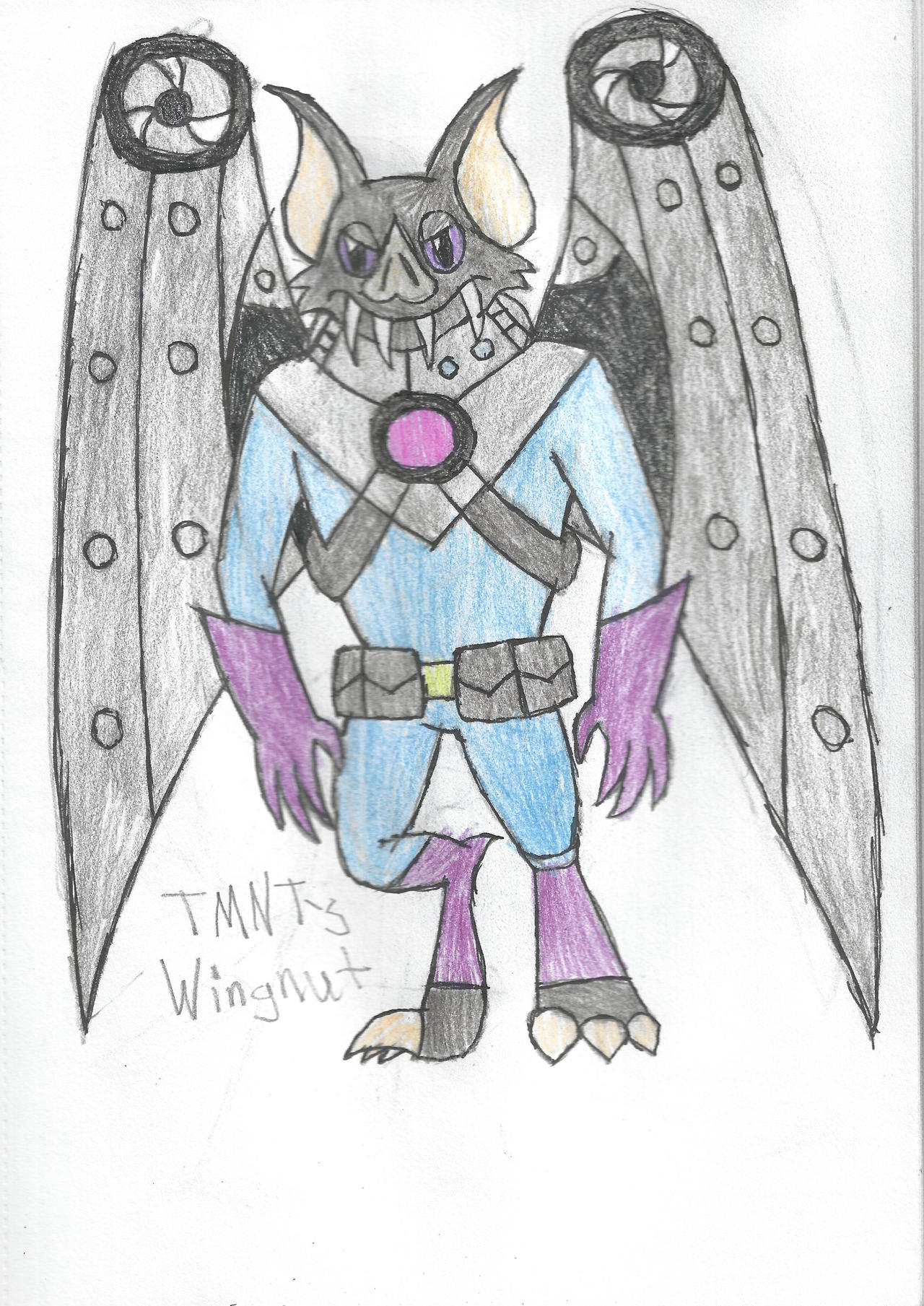 Wingnat TMNT Wingnut by LawfulStudios9646 on DeviantArt