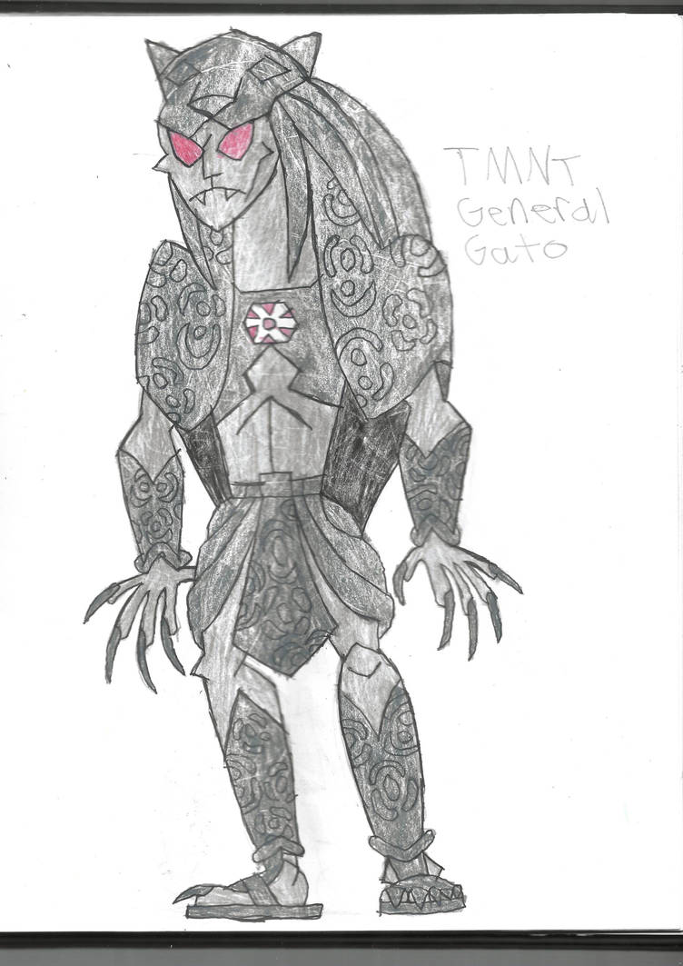TMNT General Gato by LawfulStudios9646 on DeviantArt
