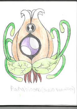 Parabloom (Ben 10 fan alien)