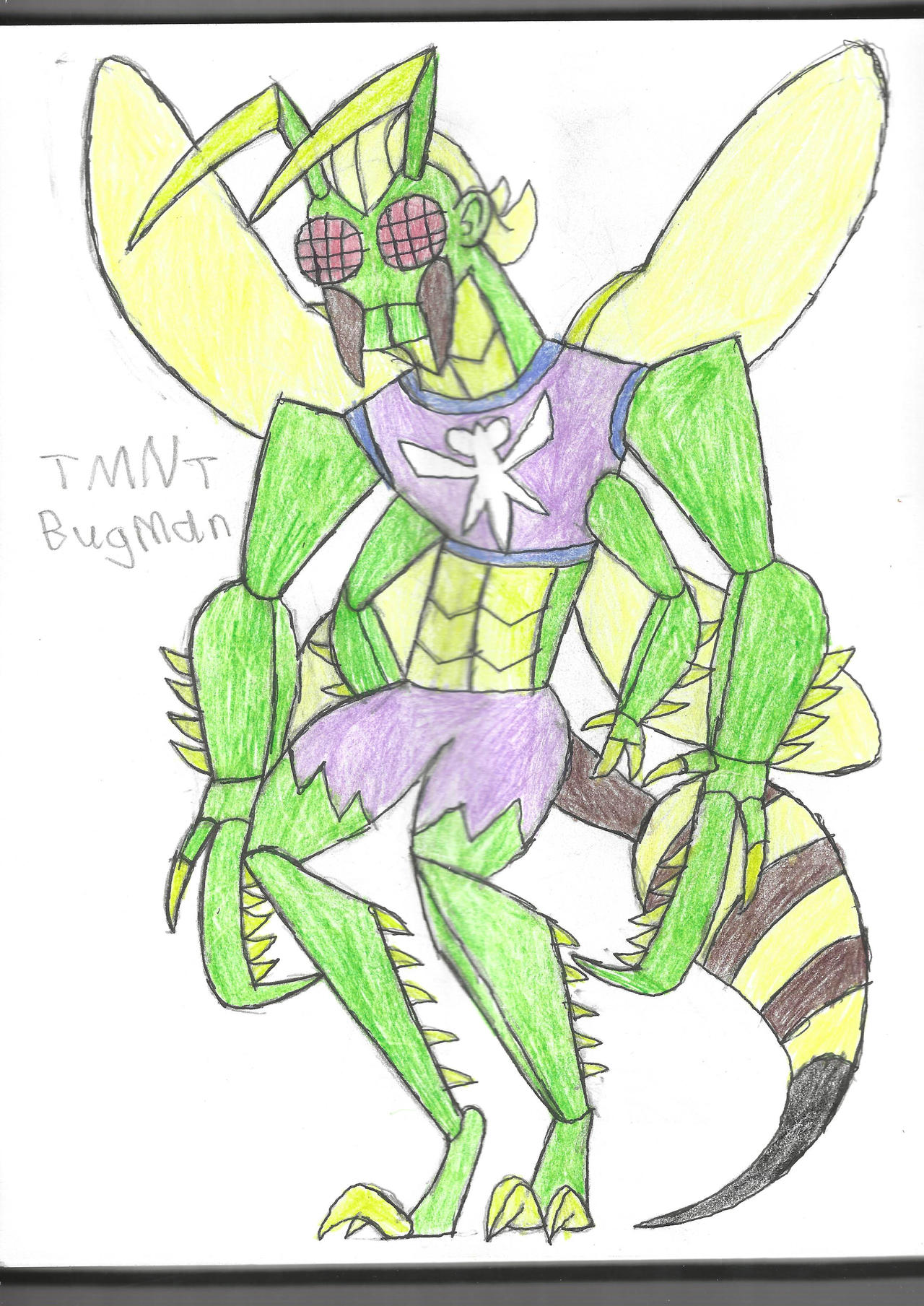 Tmnt Insect Man TMNT The Bugman by LawfulStudios9646 on DeviantArt