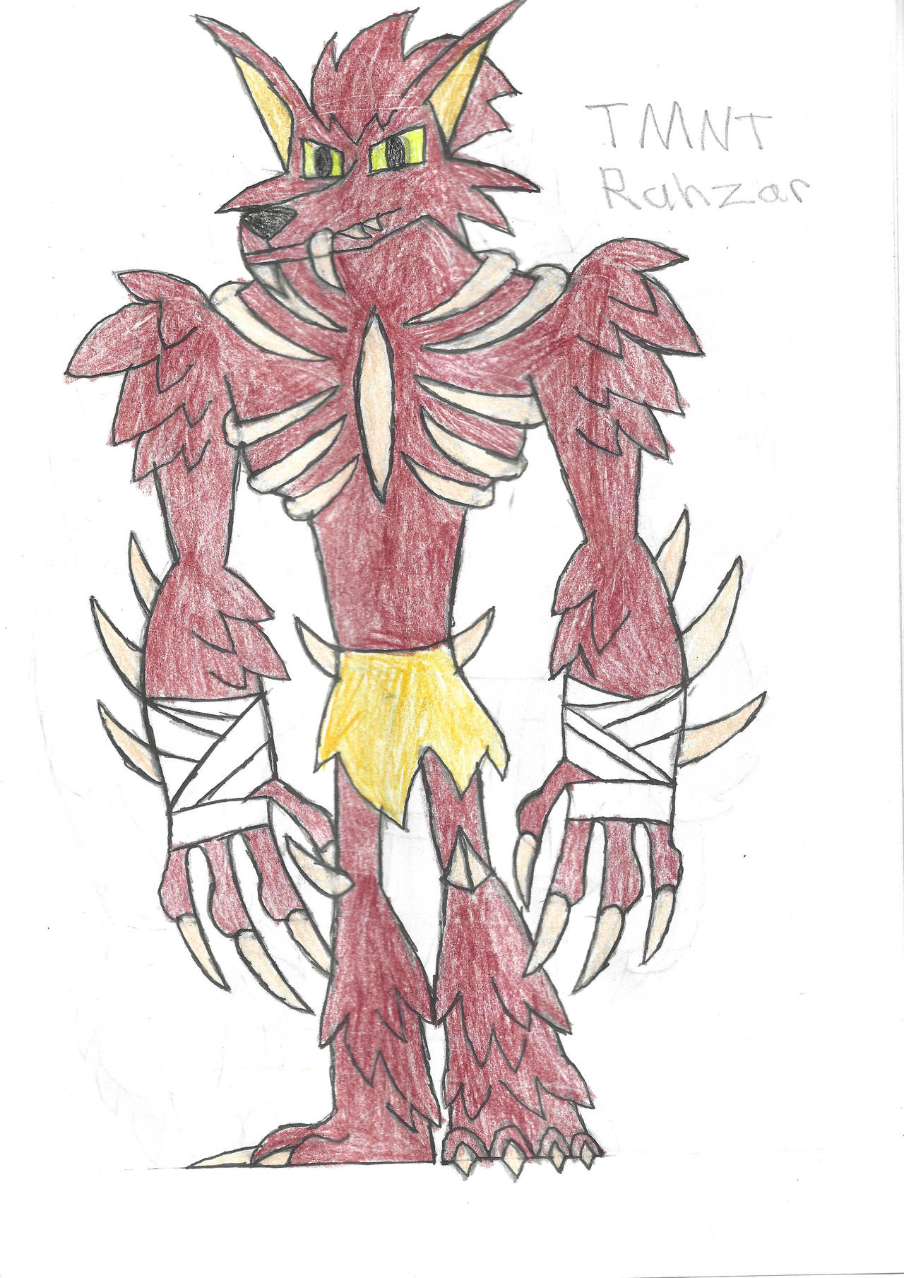 Rahzar Character TMNT Rahzar by LawfulStudios9646 on DeviantArt