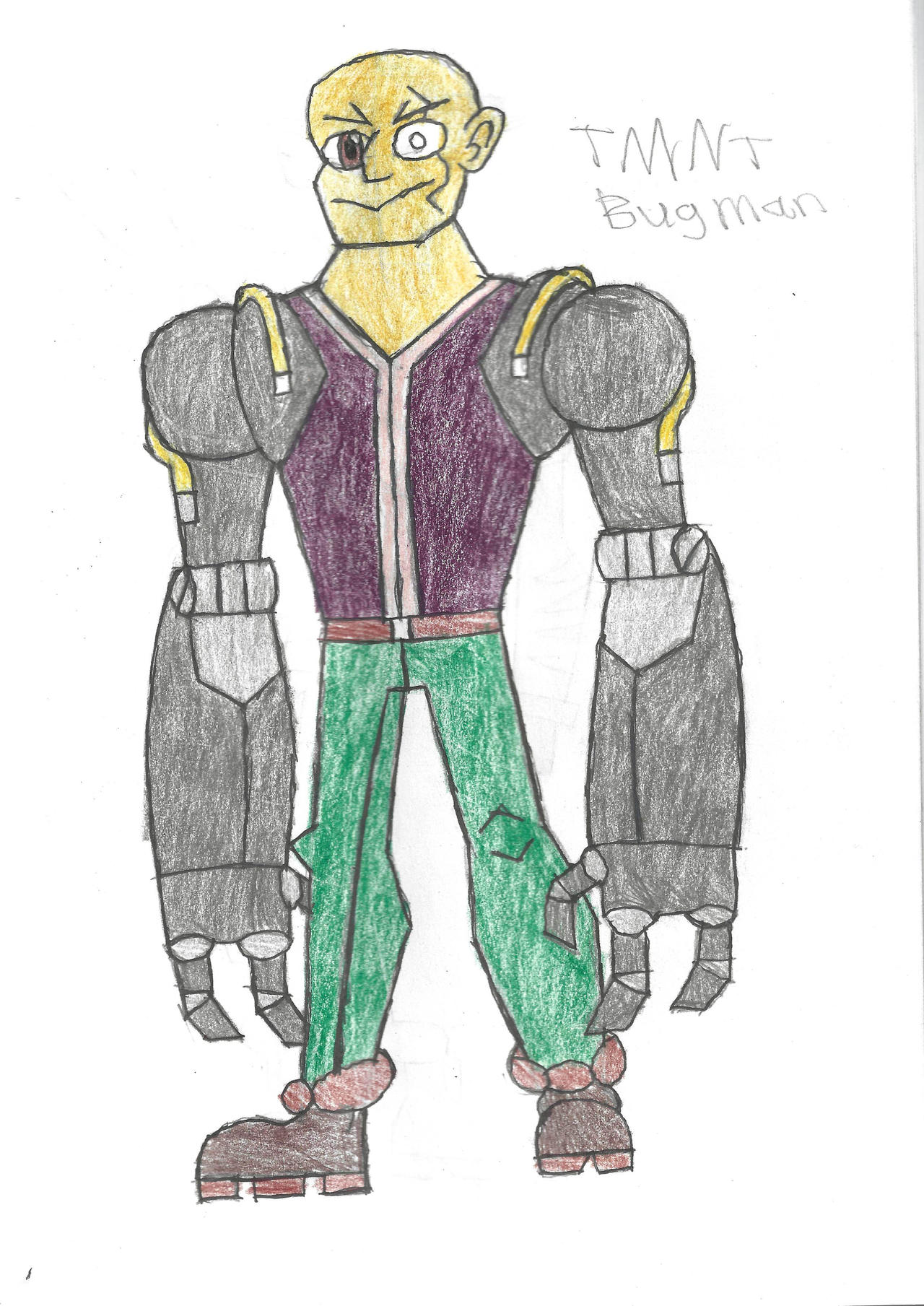 Tmnt Insect Man TMNT Bugman by LawfulStudios9646 on DeviantArt