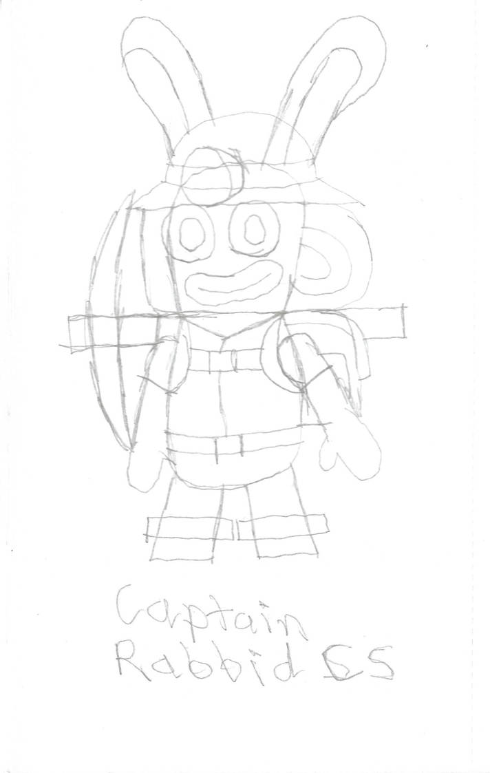 Captain Rabbid concept Sketch by LawfulStudios9646 on DeviantArt