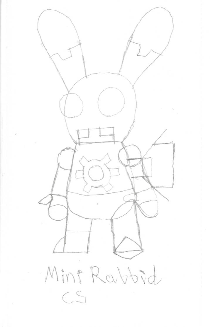 Mini Rabbid concept skecth by LawfulStudios9646 on DeviantArt