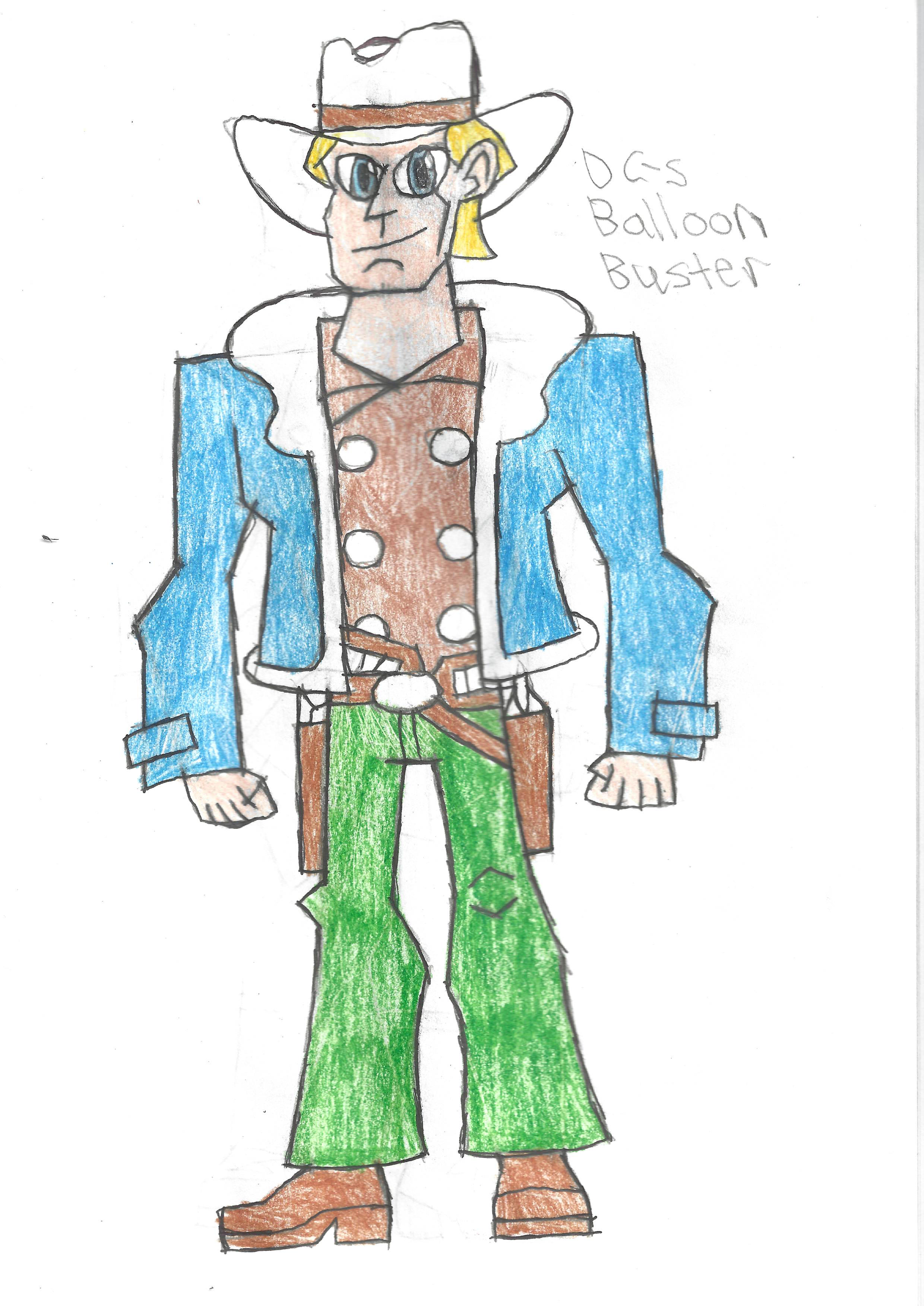 Buster Cornbread Deviantart DC's Balloon Buster by LawfulStudios9646 on DeviantArt