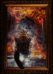 'Leopard and Fire'