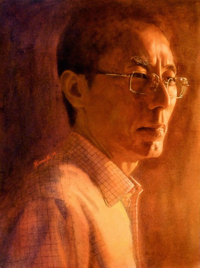 A Portrait by Wolfie-chama