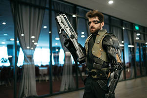 Adam Jensen cosplay