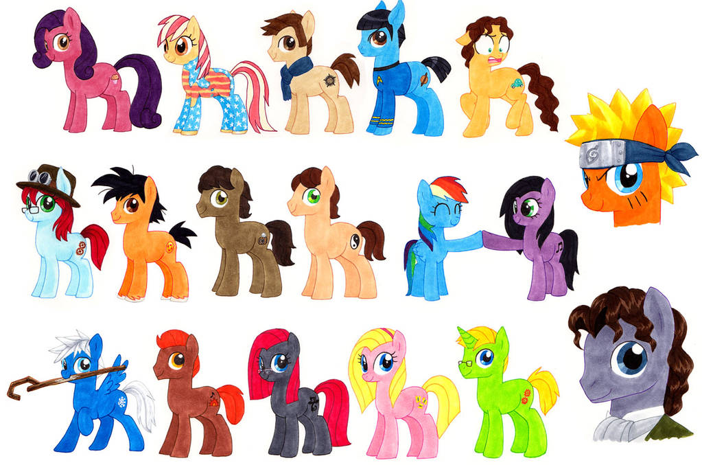 March of the Ponies (Salt Lake Comic Con FanX '14) by alamedyang