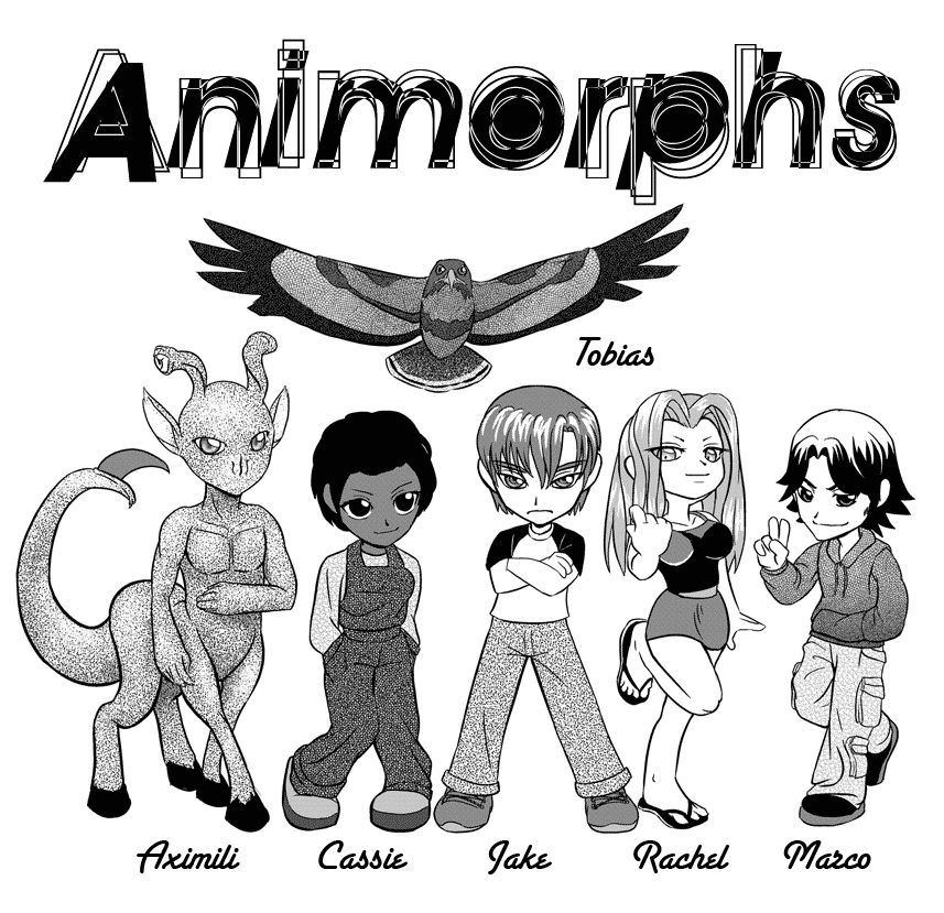 The Animorphs ++ PRINT by alamedyang on DeviantArt