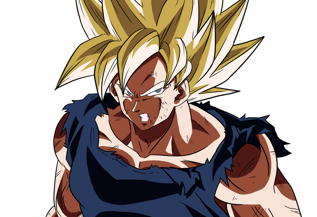 Black By Enlightendshadow On Deviantart Dragon Ball Goku Super Saiyan - Close up Ver 04 by EnlightendShadow on DeviantArt