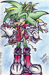 manic the hedgehog by I-CyBeR-NeTiCs-I