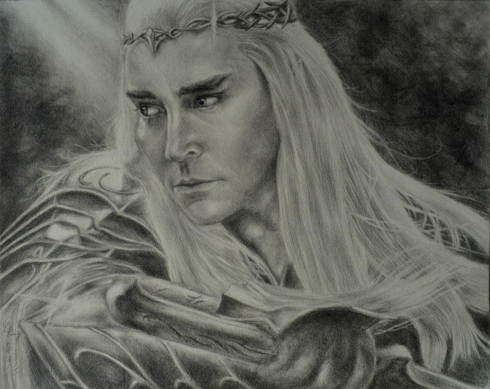 Lee Pace as Thranduil, King of the Woodland Realm by sadronniel