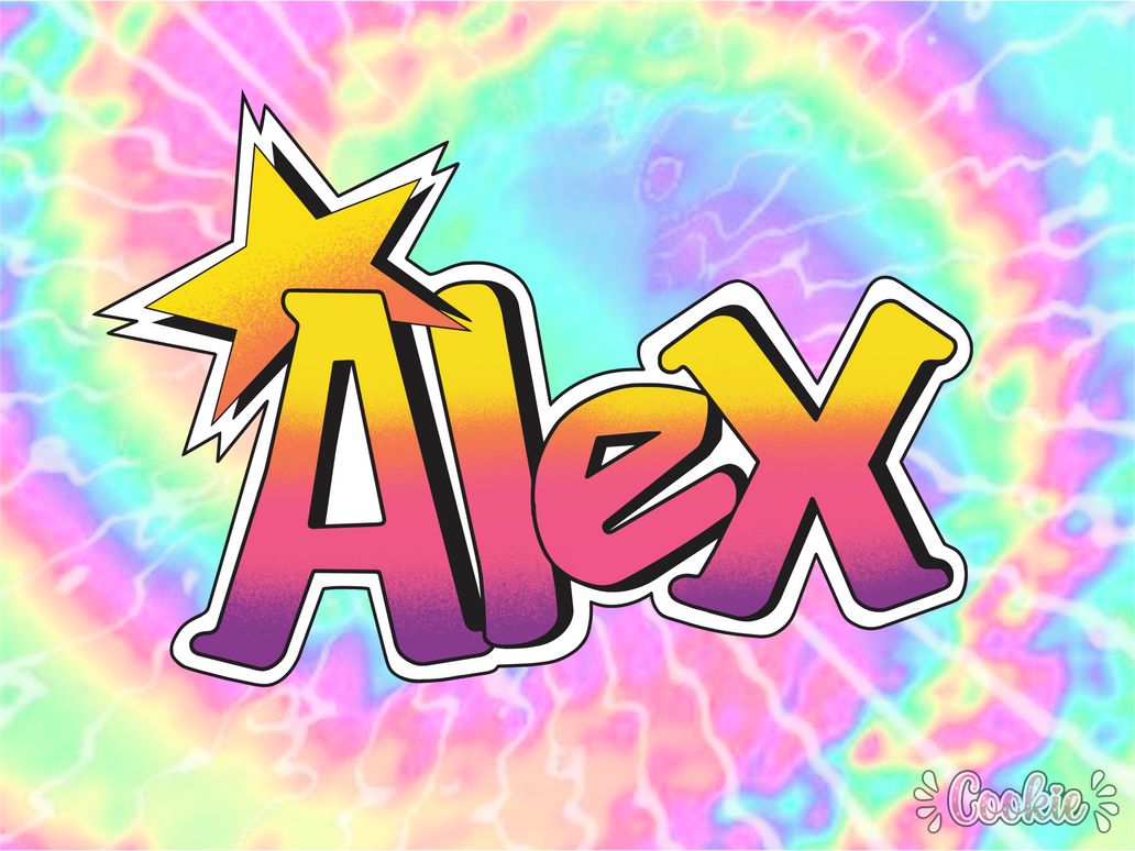 Alex Fun Font Alex - inspired by the Jem and The Holograms font by ItzAlexArtz on ...