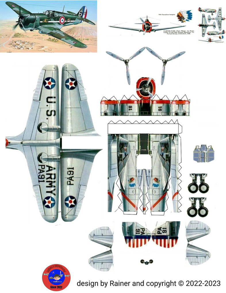 P-36 by rainerspapermodels on DeviantArt