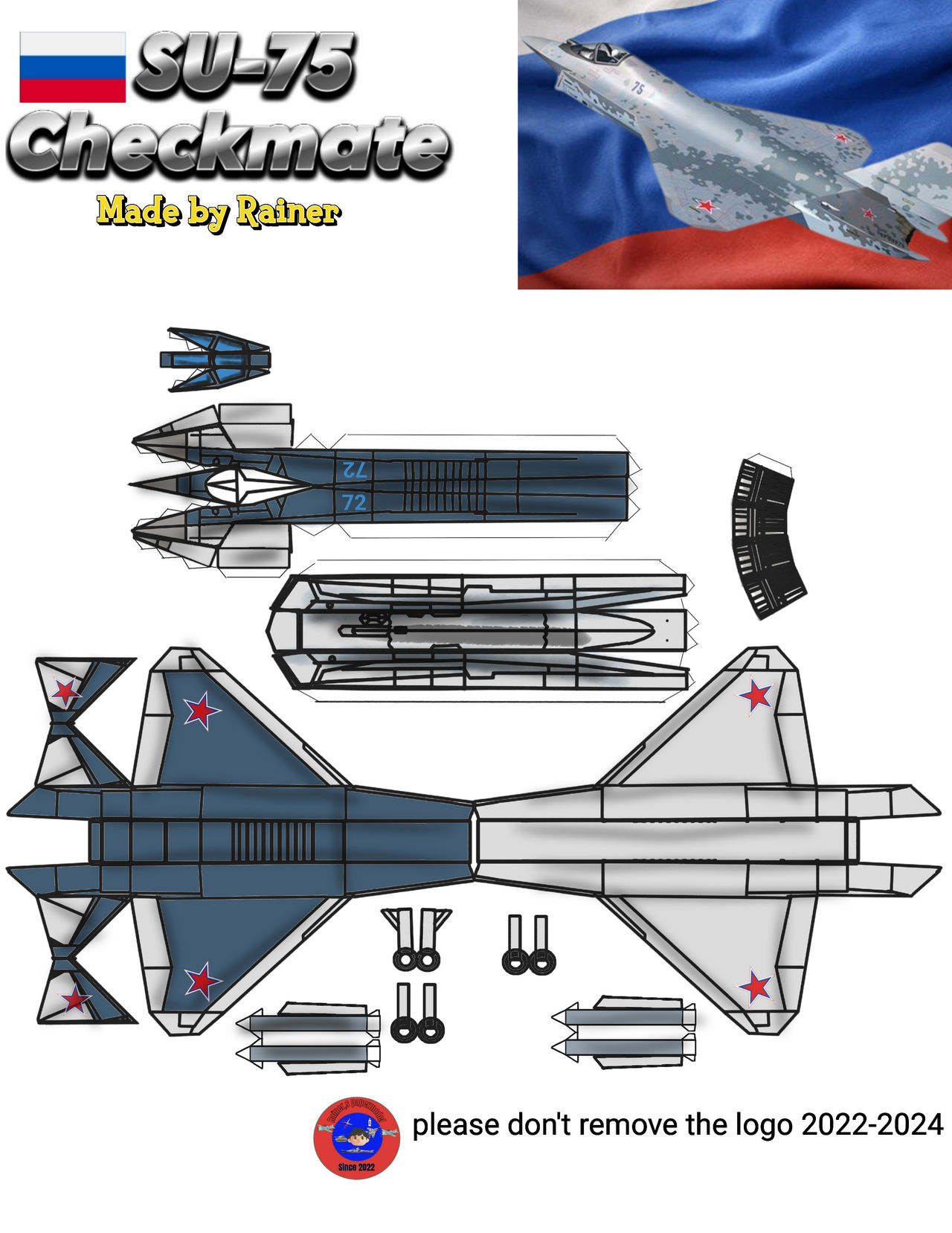 SU-75 Checkmate by rainerspapermodels on DeviantArt