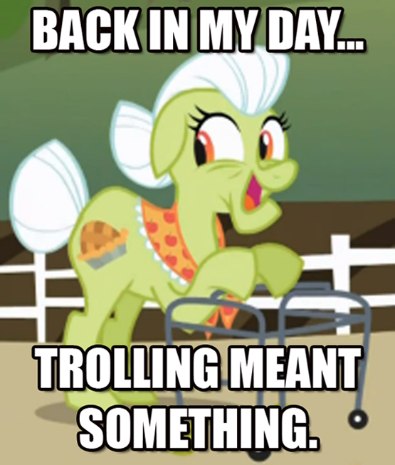 Back in Granny Smith's day...