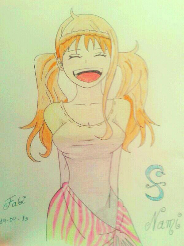 Dibujo Nami One Piece