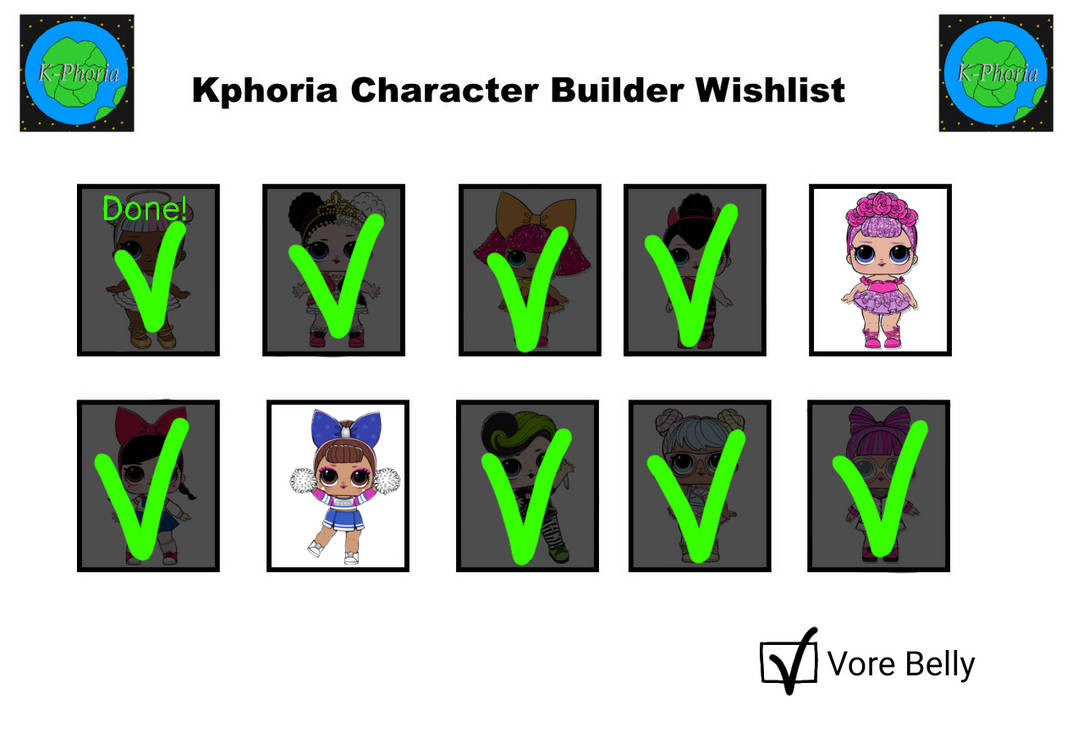 Kphoria character builder Wishlist L.O.L Surprise! by Ambarlaplassotte ...