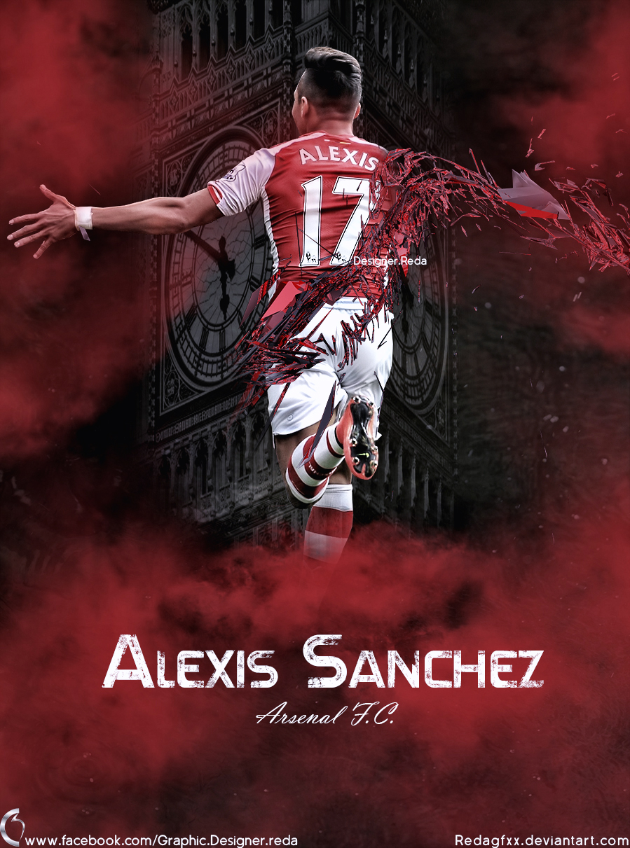 alexis sanchez - wallpaper